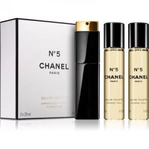 Chanel N°5 Eau De Toilette água de toilette para mulheres 3x20 ml frasco recarregável