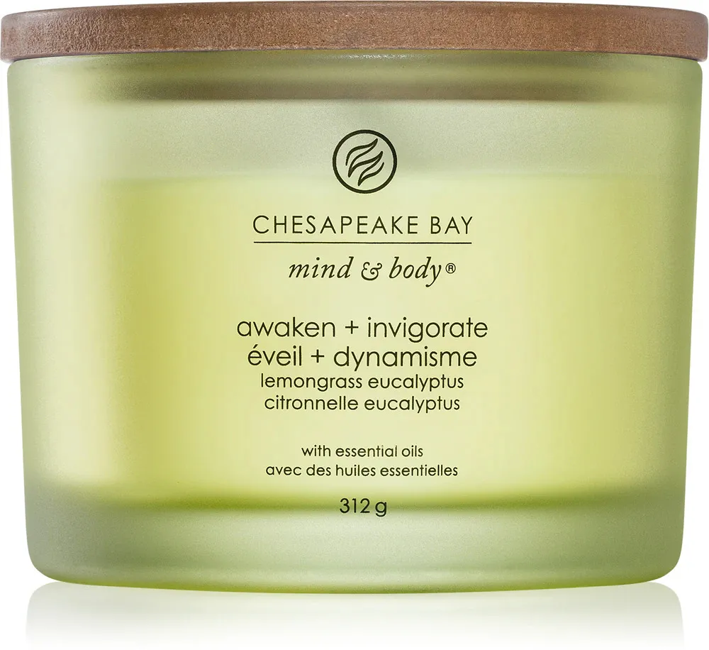Vela perfumada Chesapeake Bay Awaken + Invigorate com 3 pavios 312 g