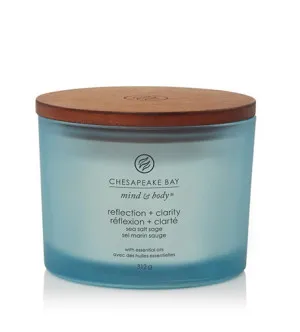 Vela perfumada Chesapeake Bay Reflection + Clarity com 3 pavios 312 g