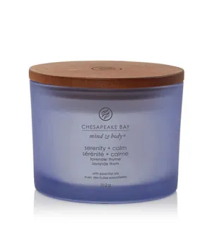 Chesapeake Bay Serenity + Calm vela perfumada com 3 pavios 312 g