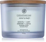 Serenity + Calm vela perfumada com 3 pavios 312 g
