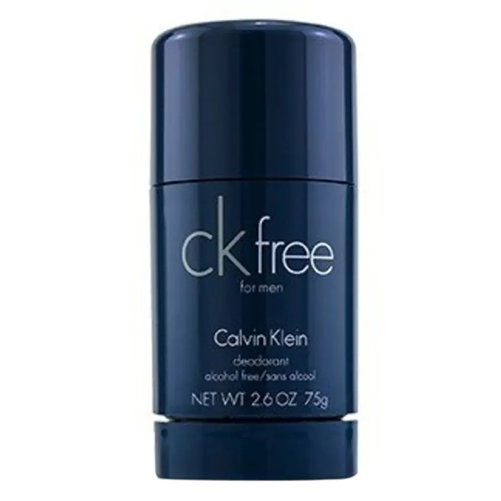 CK Free desodorizante stick para homem 75 ml