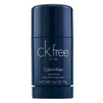 CK Free desodorizante stick para homem 75 ml