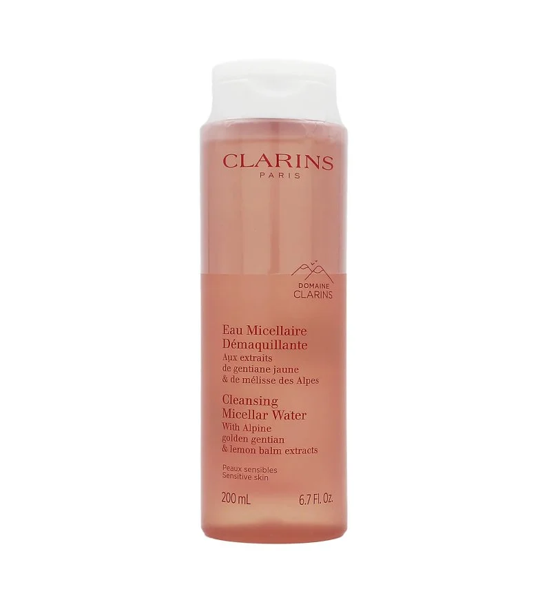 Água micelar de limpeza para pele sensível 200 ml