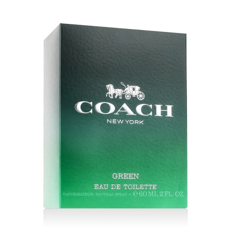 Coach Green água de toilette para homens