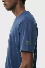 Ecoalf Cone T-shirt Man Ink Blue