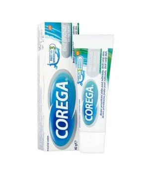 Corega Creme fixador extra forte para próteses dentárias sem sabor 40 g