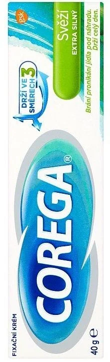 Creme fixador extra forte refrescante para próteses dentárias 40 g
