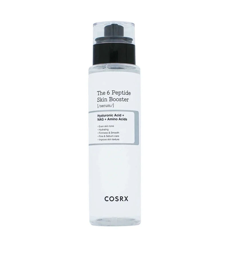 The 6 Peptide Skin Booster Serum sérum facial com complexo de 6 peptídeos e aminoácidos 150 ml
