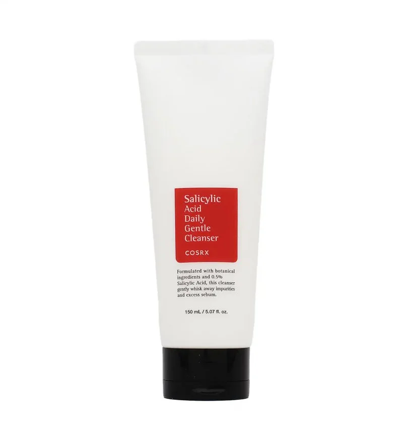 Espuma de limpeza diária suave com ácido salicílico 150 ml