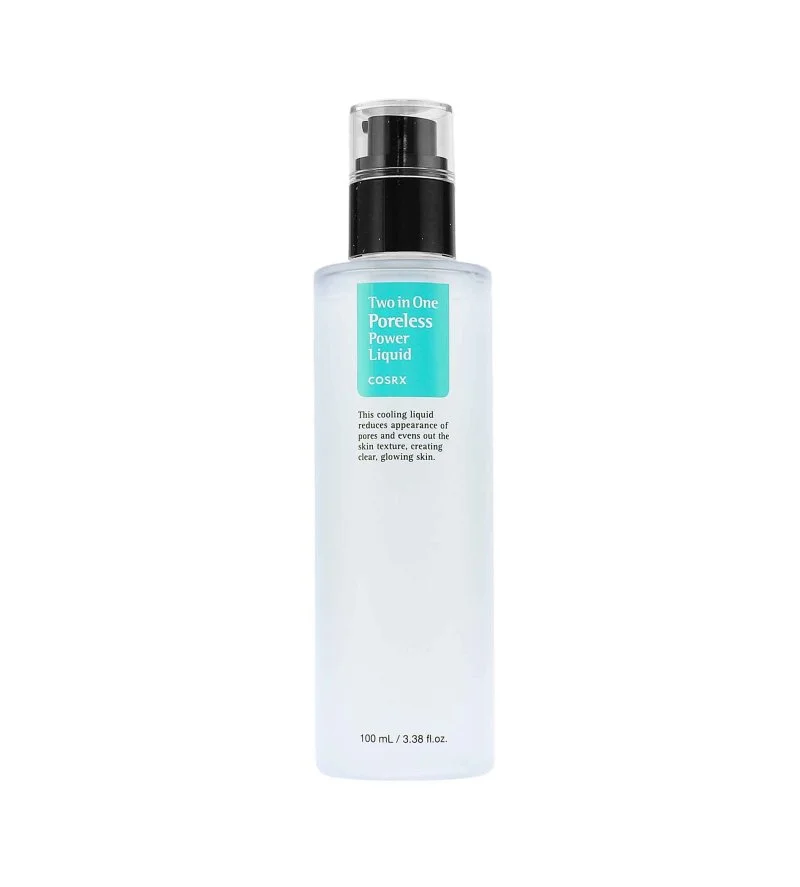 Two in One Poreless Power Liquid essência que reduz a visibilidade dos poros dilatados 100 ml