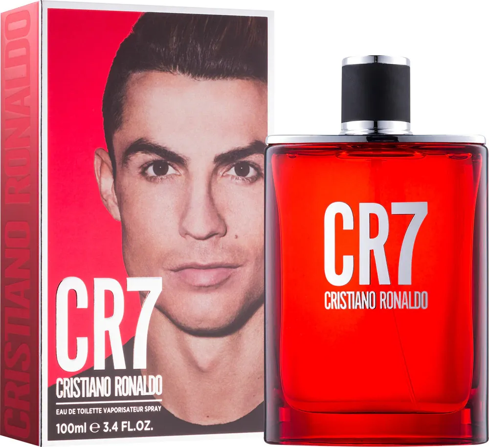 CR7 água de toilette para homens 100 ml