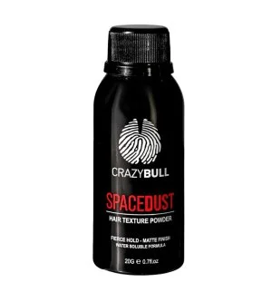 CrazyBull Space Dust pó modelador de fixação média 20 g