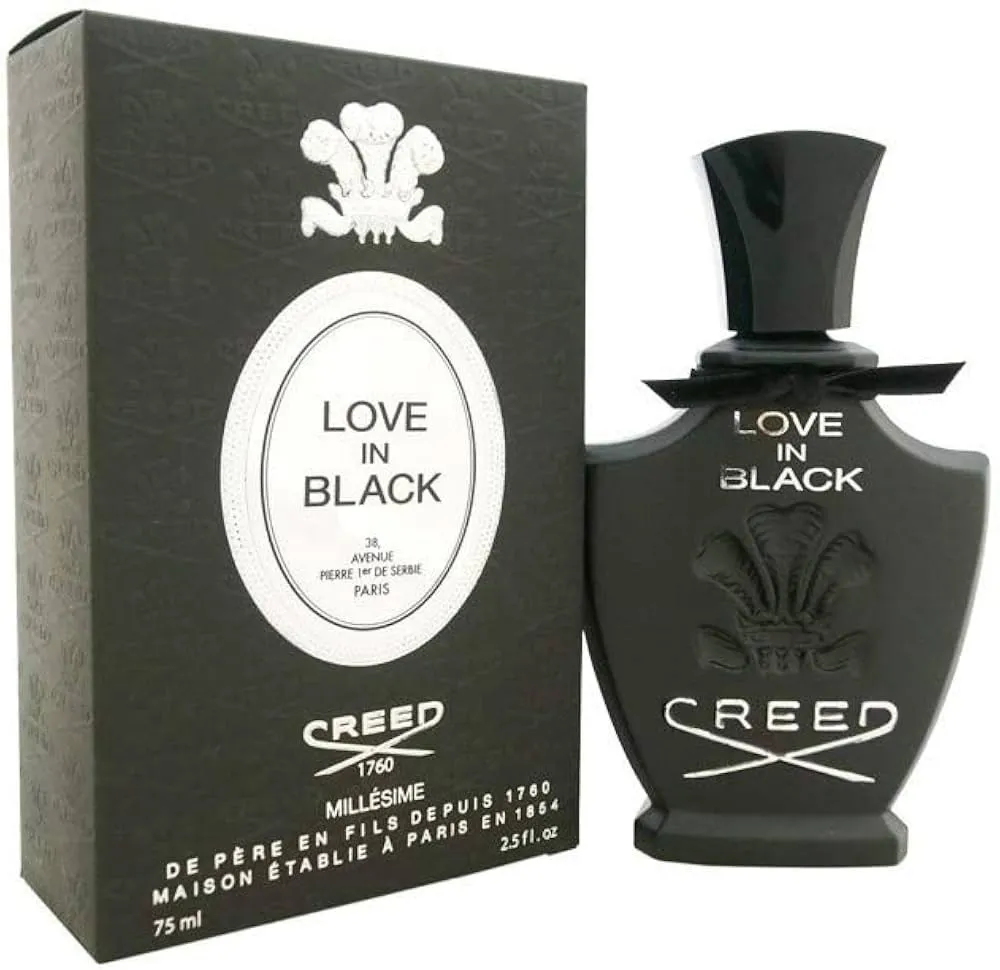Love in Black eau de parfum para mulheres 75 ml