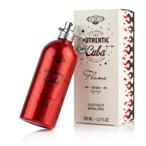 Cuba Cuba Authentic Flame água de toilette para homens