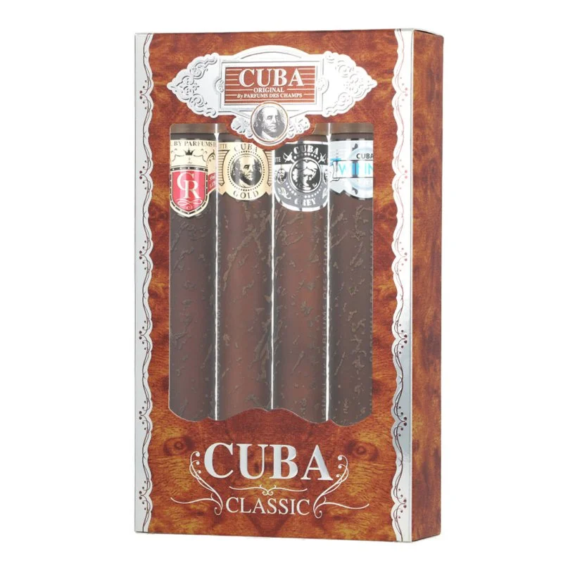 Cuba Cuba Conjunto Yellow 35 ml + EDT Blue 35 ml + EDT Red 35 ml + EDT Orange água de toilette para homens