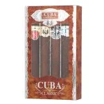 Cuba Cuba Conjunto Yellow 35 ml + EDT Blue 35 ml + EDT Red 35 ml + EDT Orange água de toilette para homens