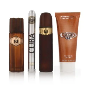 Cuba Cuba Gold 100 ml + EDT 35 ml + AS 100 ml + SG eau de toilette para homens