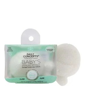 Daily Concepts Baby's Pure Konjac Sponge esponja de banho infantil
