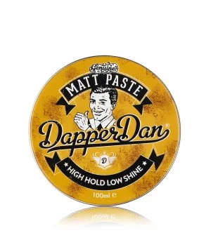 Dapper Dan Matt Paste pasta modeladora fosca para fixação forte e flexível