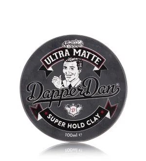 Dapper Dan Ultra Matte Clay pomada de argila extra fixadora com efeito seco