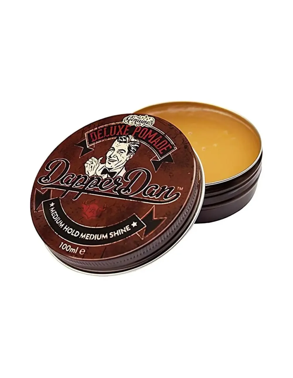 Deluxe Pomade pomada modeladora à base de água para brilho e fixação 100 ml