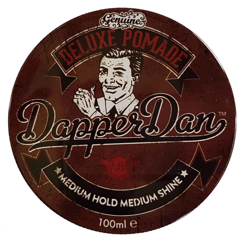 Deluxe Pomade pomada modeladora à base de água para brilho e fixação 100 ml