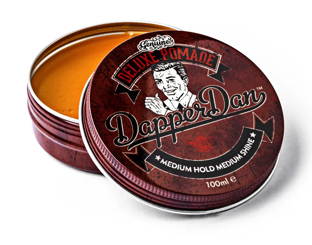 Deluxe Pomade pomada modeladora à base de água para brilho e fixação 100 ml
