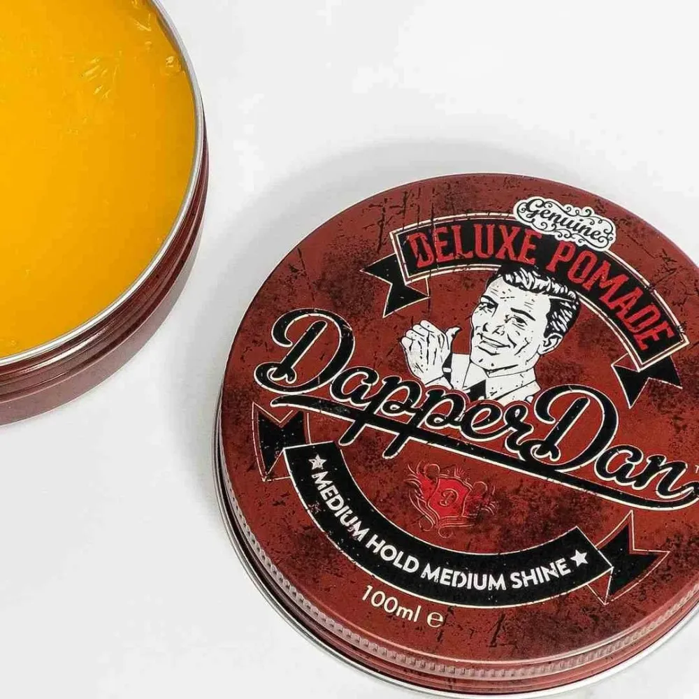Deluxe Pomade pomada modeladora à base de água para brilho e fixação 100 ml