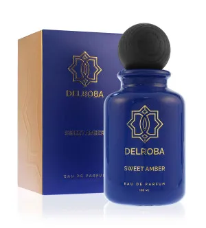 Delroba Sweet Amber eau de parfum para homens 100 ml