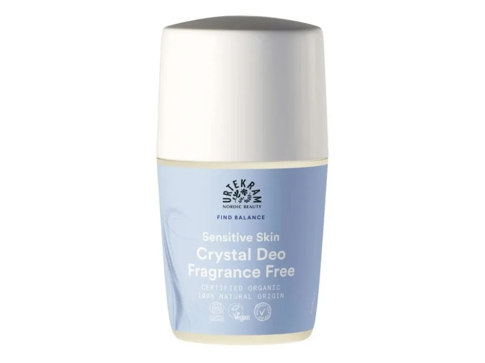 Urtekram Desodorizante roll on sem perfume 50ml BIO, VEG