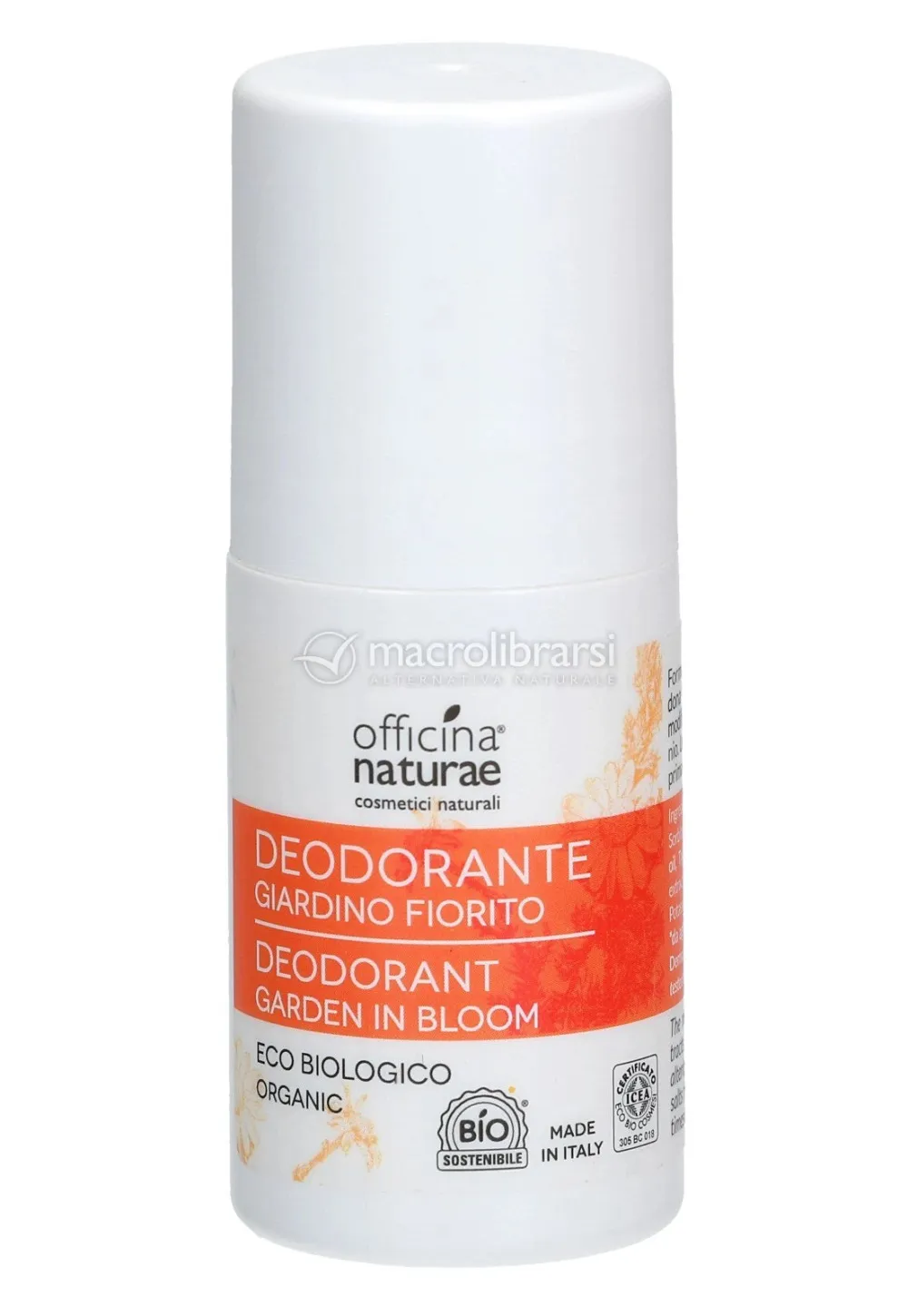Officina Naturae Desodorizante roll-on Garden