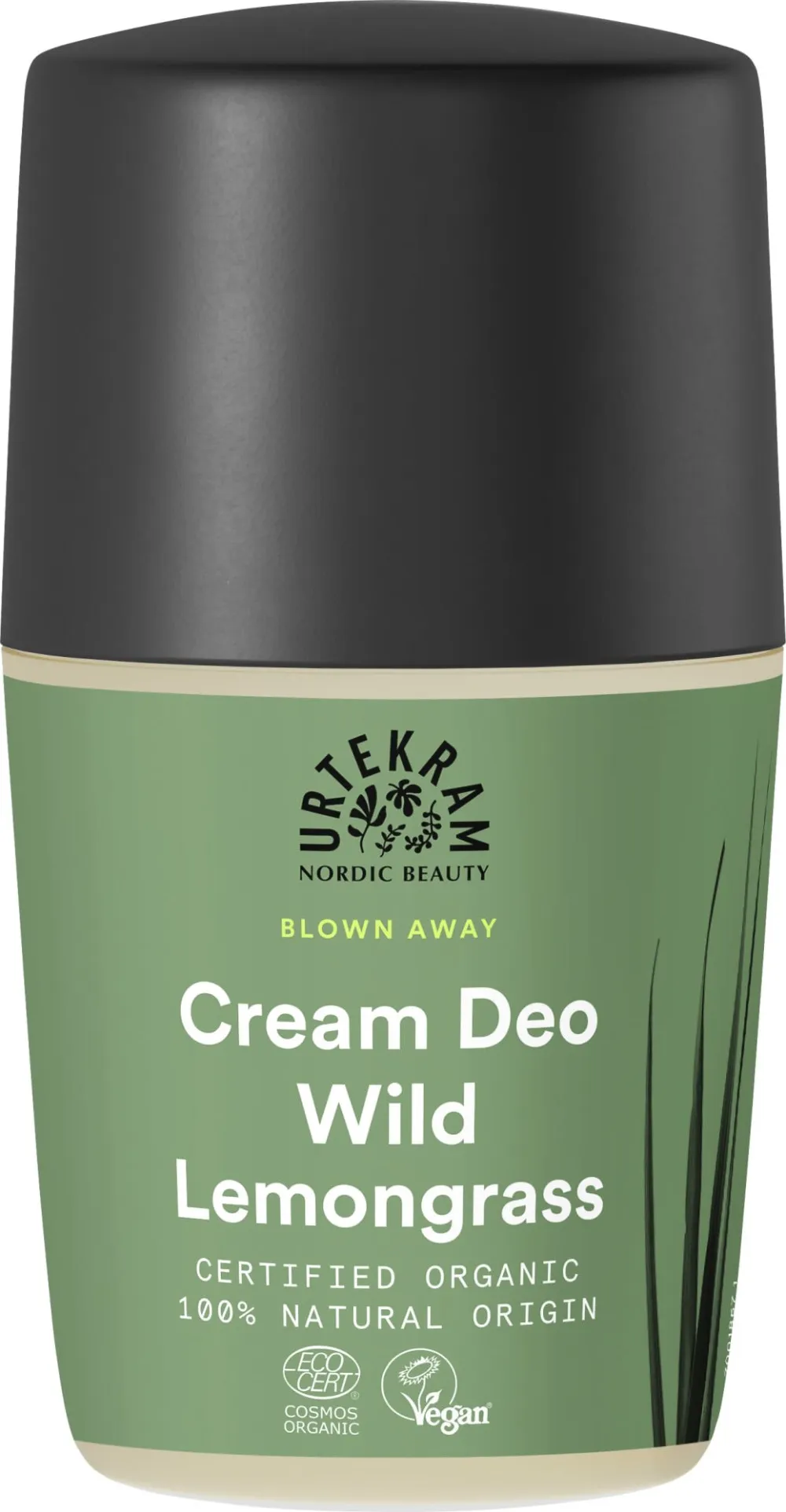 Urtekram Rolo de desodorizante sobre capim-limão creme 50 ml BIO