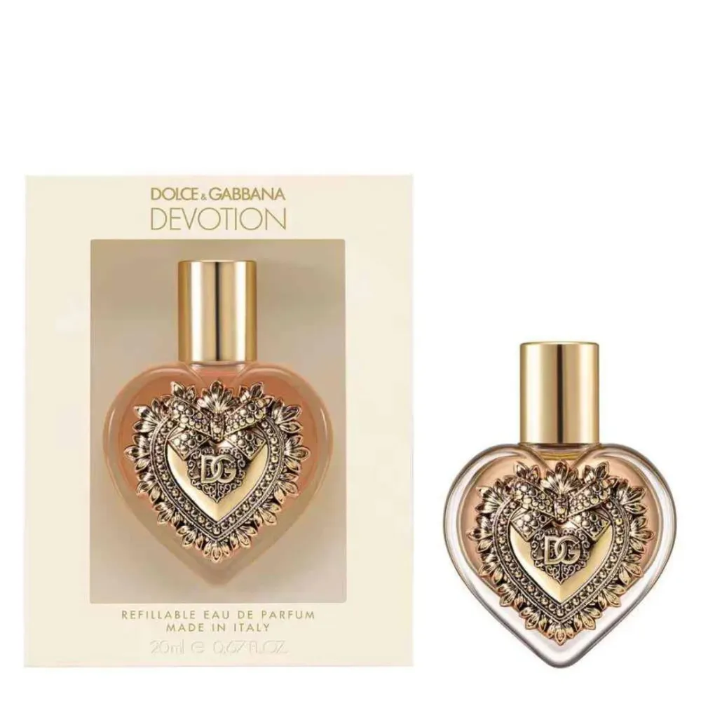 Devotion Eau de Parfum recarregável para mulheres 20 ml