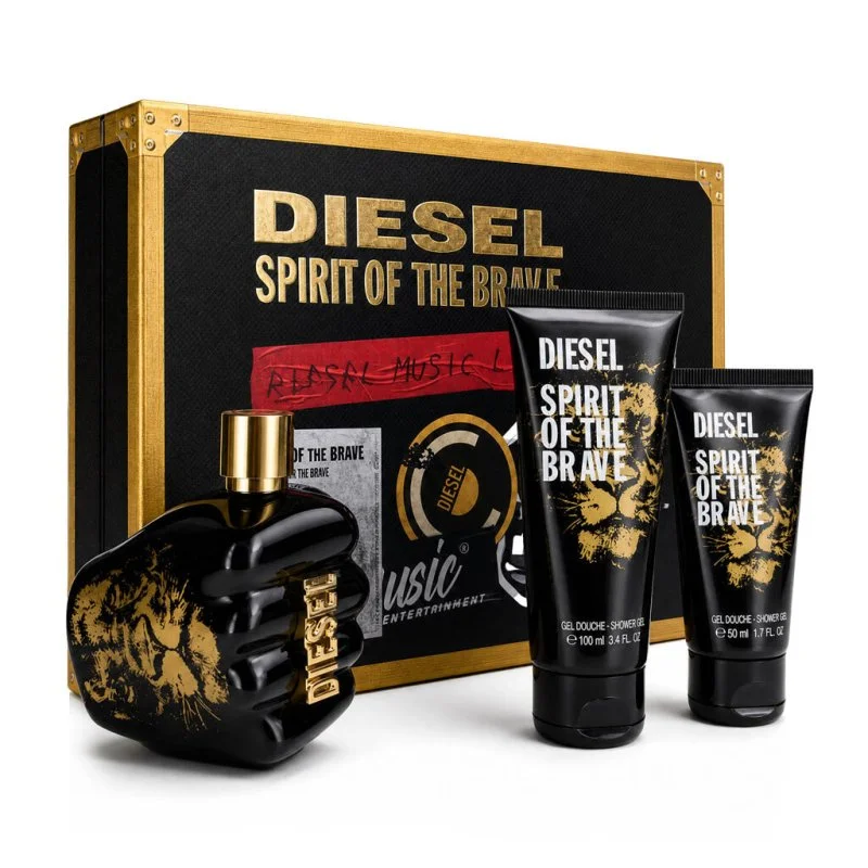 Spirit of the Brave eau de toilette para homens 125 ml + gel de duche 100 ml + gel de duche 50 ml