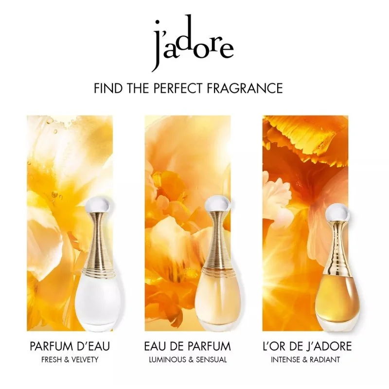 J'adore L'Or Essência de Perfume em Spray 80 ml