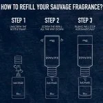 Sauvage Refil de Perfume 300 ml