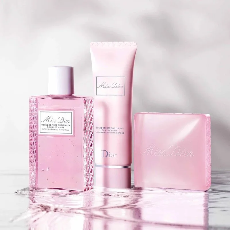 Miss Dior Gel Purificante para as Mãos de Rosa 100 ml
