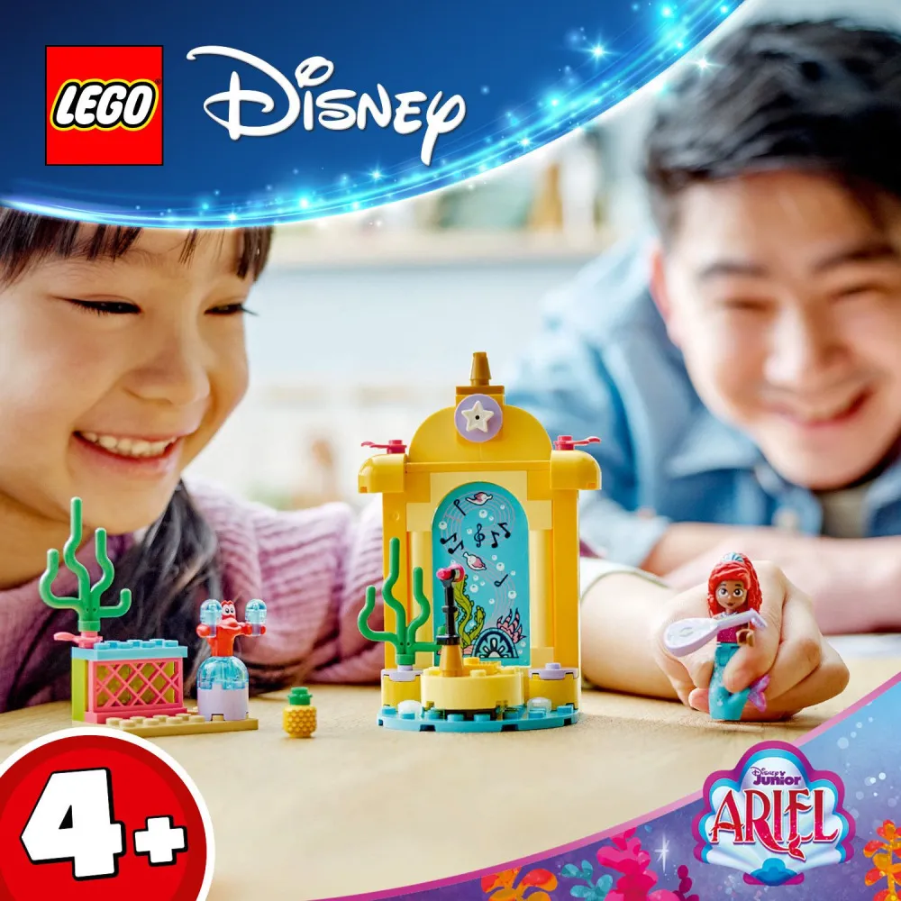 Disney Princess 43235 Ariel e o seu palco musical