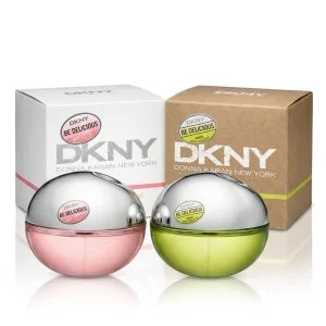DKNY Be Delicious Fresh Blossom 30 ml + EDP Be Delicious 100% Pure New York eau de parfum para mulheres