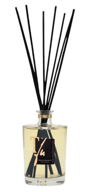 Dolce & Gabbana VANIGLIA STICKS ML.500 FRAGRÂNCIA PARA AMBIENTES - TFU (10 Varetas de Bambu Pretas de 36 cm incluídas)