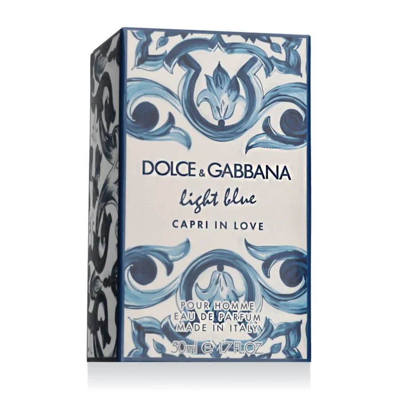 Dolce & Gabbana Light Blue Capri In Love Pour Homme água de perfume para homem 50 ml