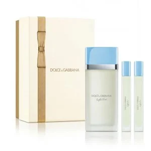 Dolce & Gabbana Dolce & Gabbana Light Blue 100 ml + 2 x EDT MINI água de toilette para mulheres