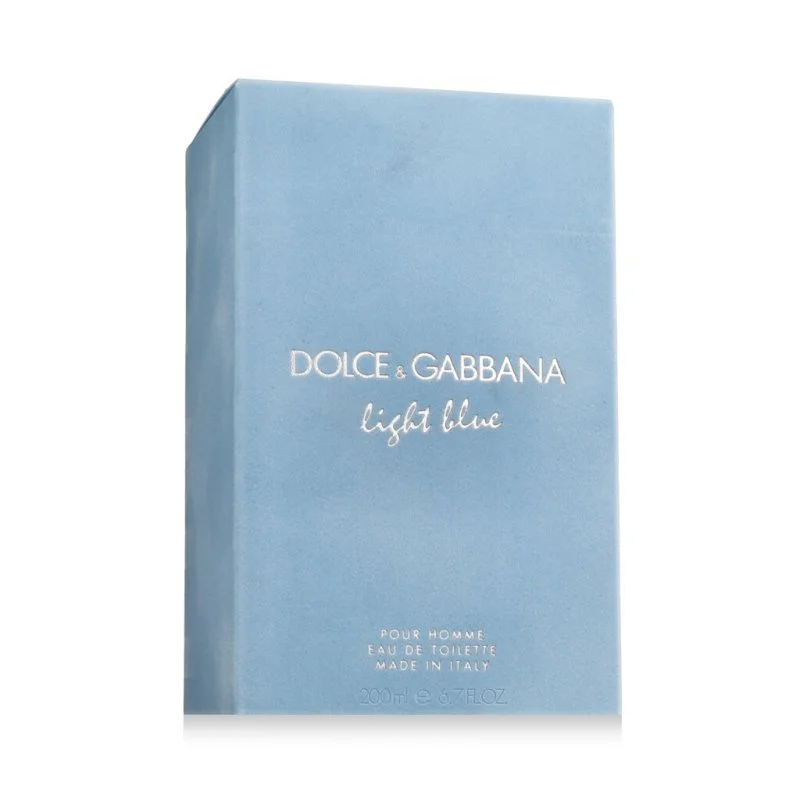 Light Blue pour Homme eau de toilette para homens 200 ml