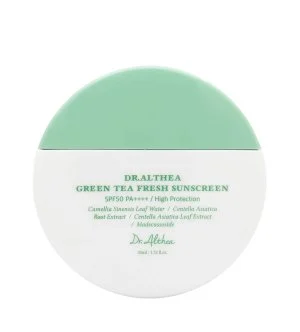 Dr.Althea Green Tea Fresh Sunscreen SPF50+ PA++++ protetor solar calmante com chá verde