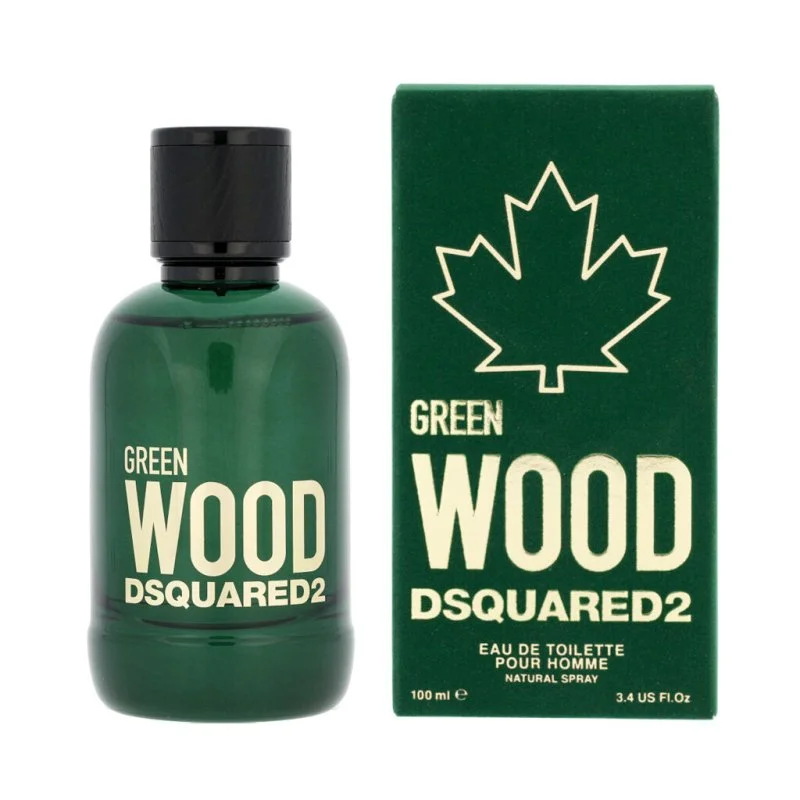 Dsquared2 Green Wood água de toilette para homens 100 ml