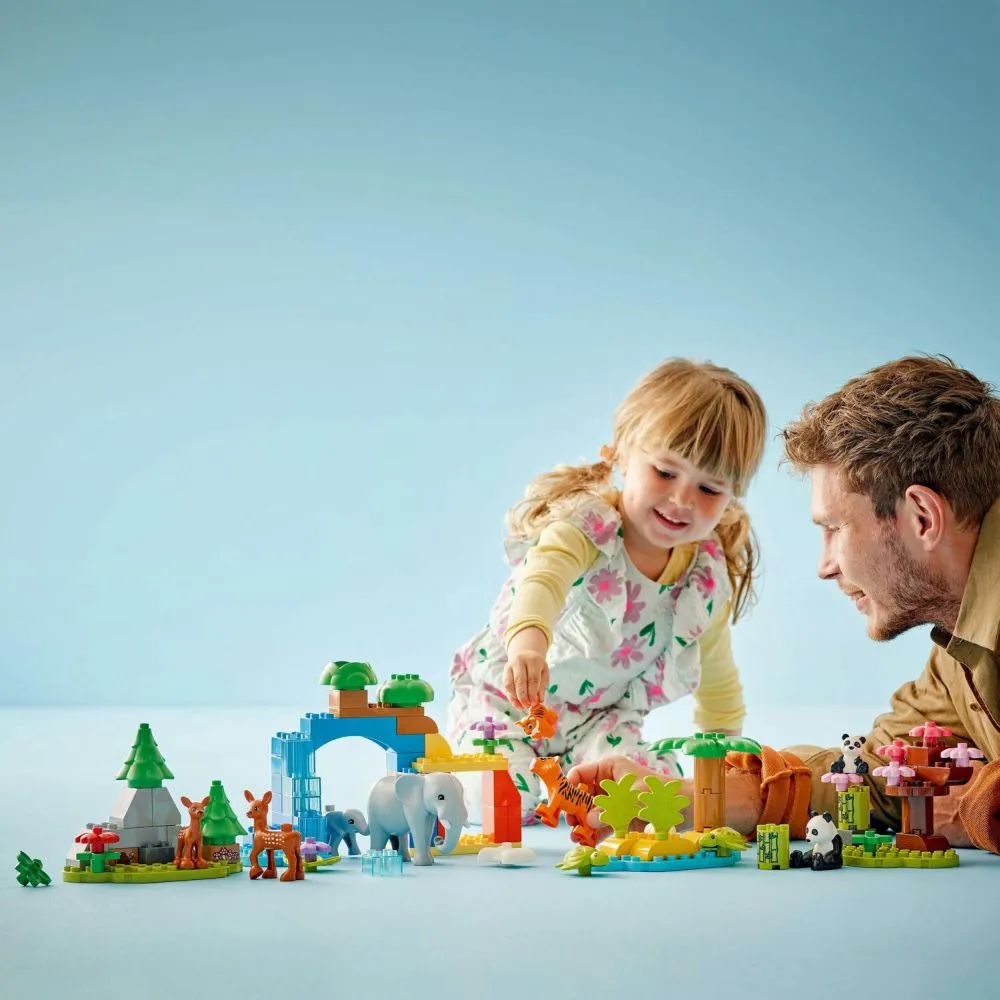 DUPLO® 10446 Famílias de animais selvagens 3 em 1