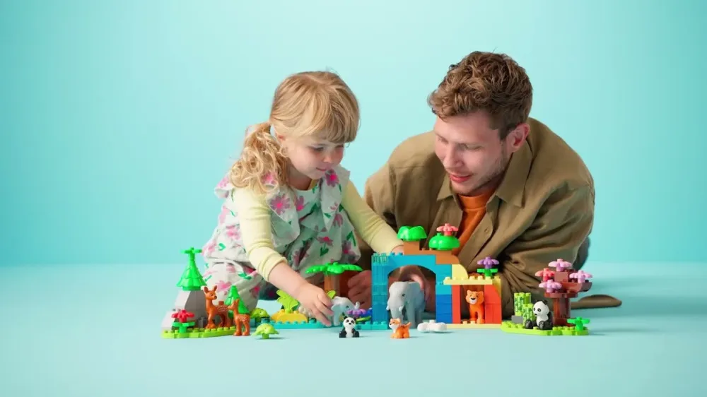 DUPLO® 10446 Famílias de animais selvagens 3 em 1