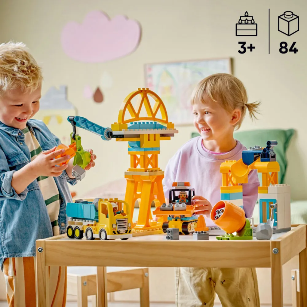 DUPLO® 10476 Estaleiro e veículos 3 em 1