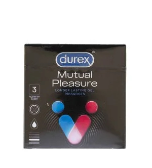 Durex Mutual Pleasure preservativos 3 un.
